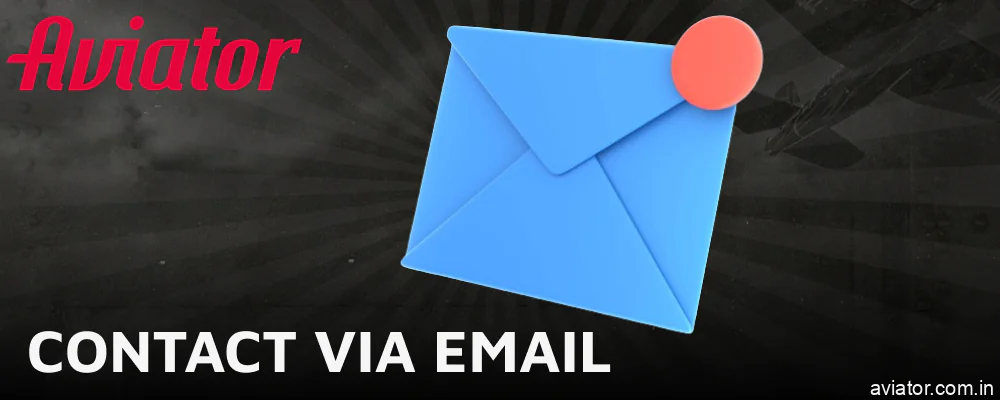 Send an email to the Aviator blog staff