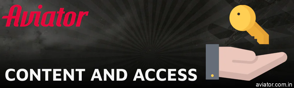 Details Regarding Site Content and Accessibility