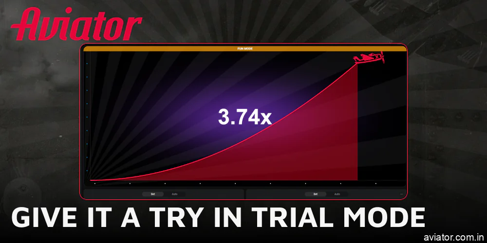 Try out Aviator in Trial Mode