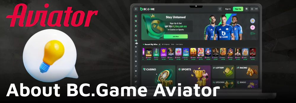 Quick Facts: BC.Game Aviator India
