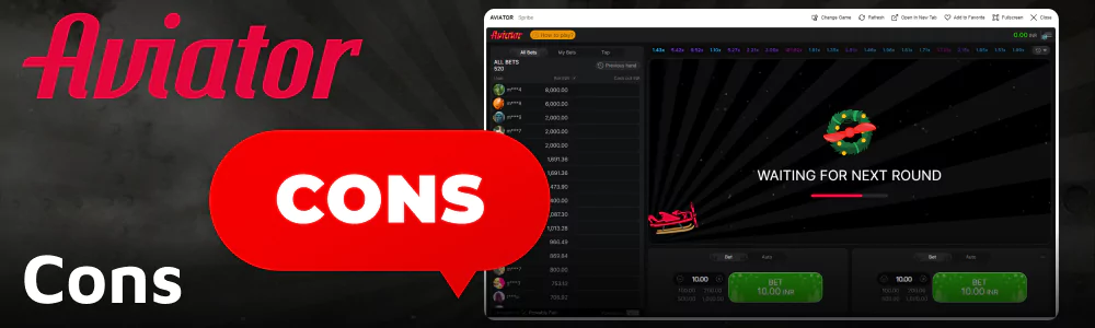 Potential Drawbacks of Rajabets Aviator