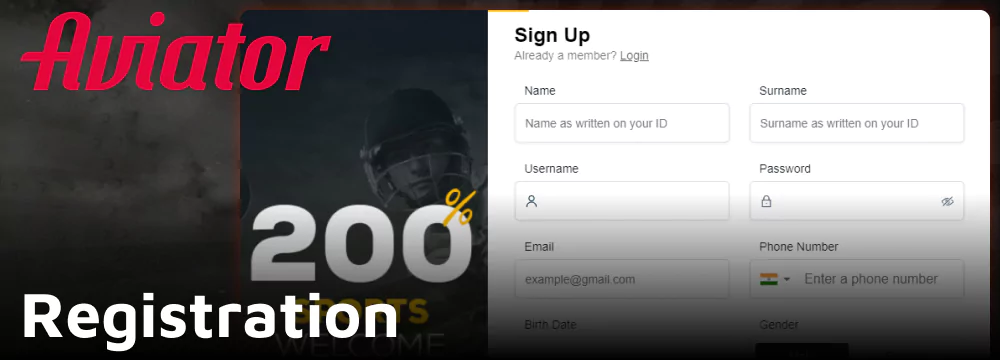 Account Setup for Rajabets Aviator Online