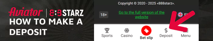 Step-by-Step Guide: How to Deposit at 888Starz Aviator