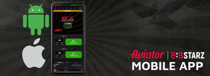 888Starz Aviator Mobile Apps: Support for Both iOS and Android