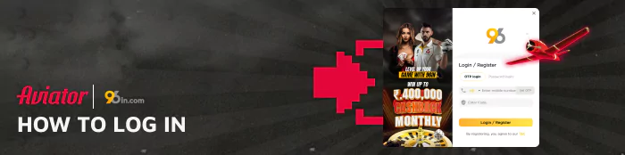 Guide: How to Log In to the 96in Aviator Crash Game